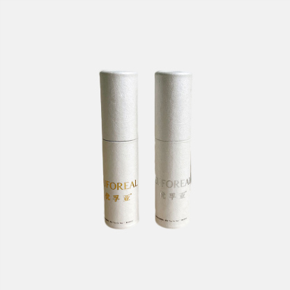 White Lipstick Paper Tube Custom Wholesale