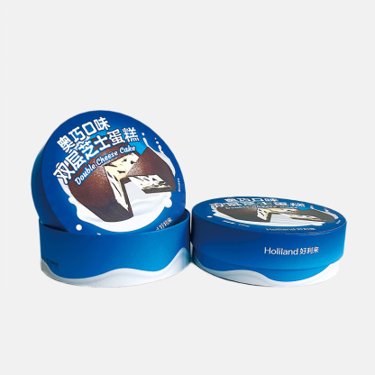 Wholesale Custom Ice Cream Food Paper Tube Packaging