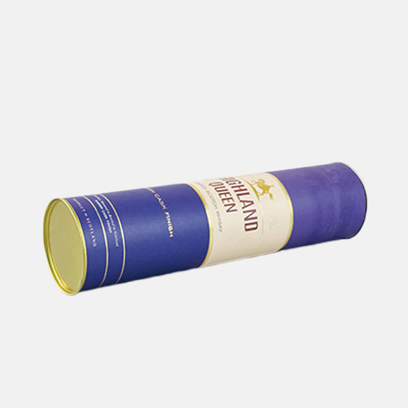Wholesale Custom Metal Round Tube Packaging