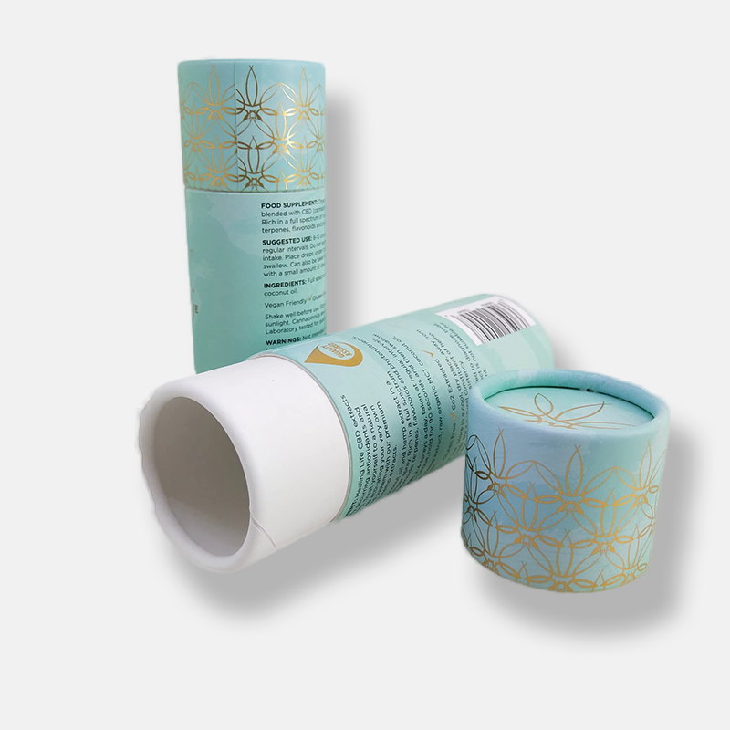 Wholesale Perfume Cosmetics Paper Tube Packaging