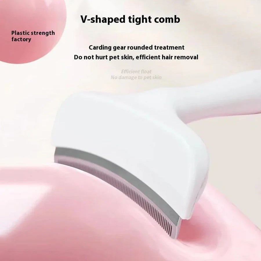 V-Tooth Deshedding Comb for Pets