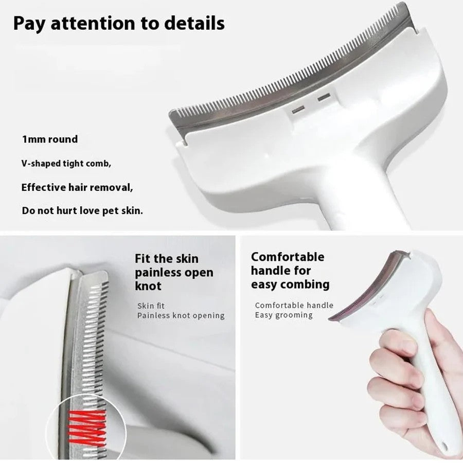 V-Tooth Deshedding Comb for Pets