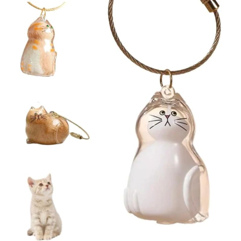 Cat Memorial Keychain Set - 6 Pcs