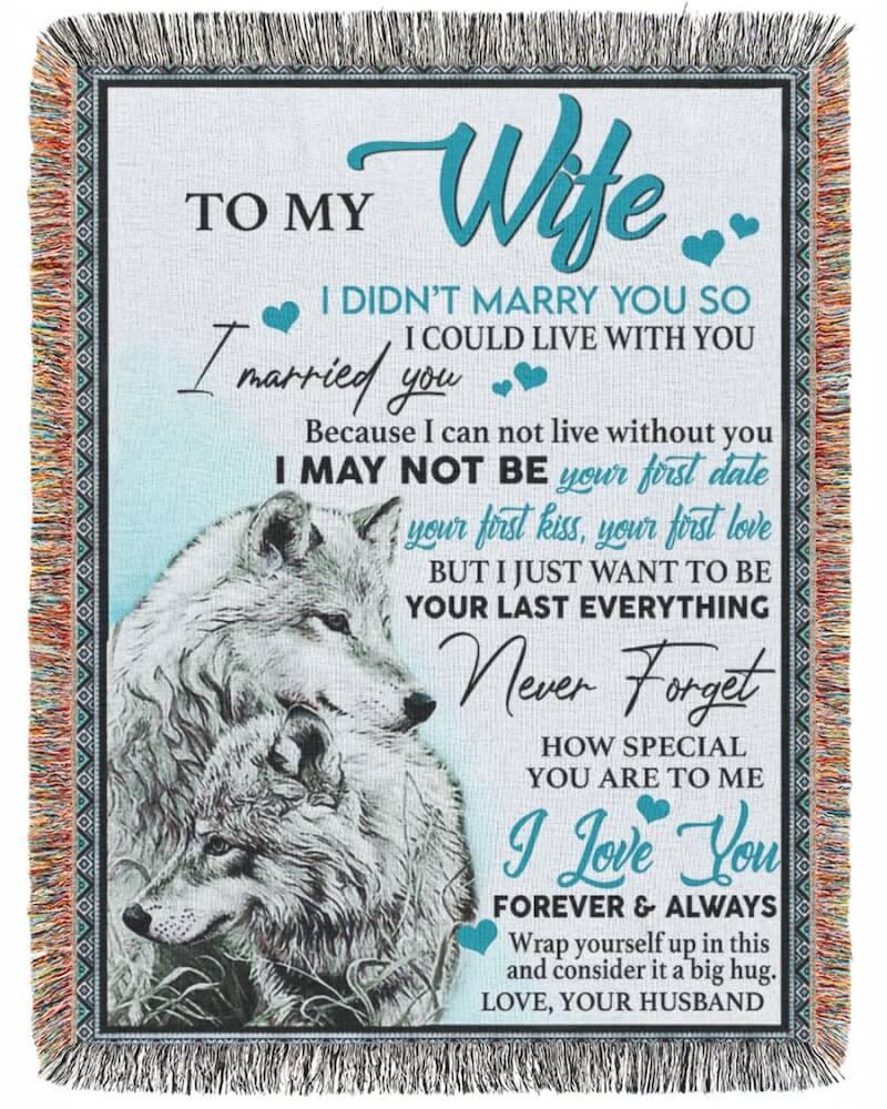 WOLF QUILT - TO MY WIFT