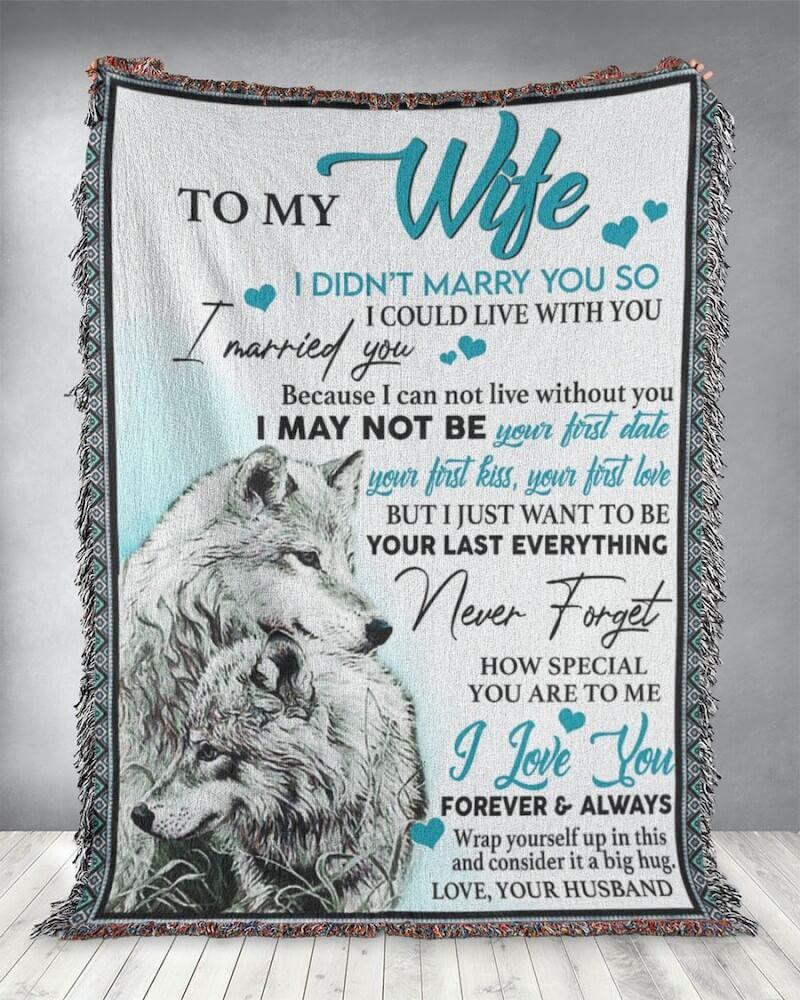 WOLF QUILT - TO MY WIFT