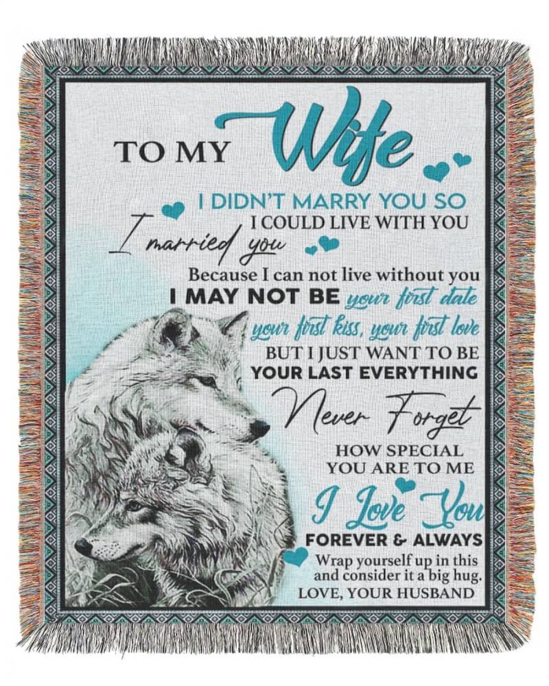 WOLF QUILT - TO MY WIFT