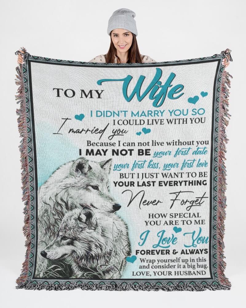 WOLF QUILT - TO MY WIFT