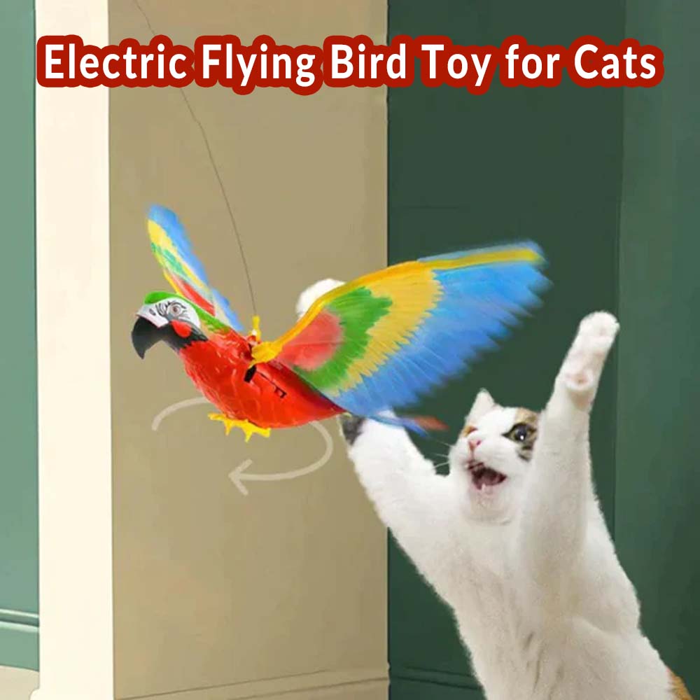 Electric Flying Bird Toy for Cats