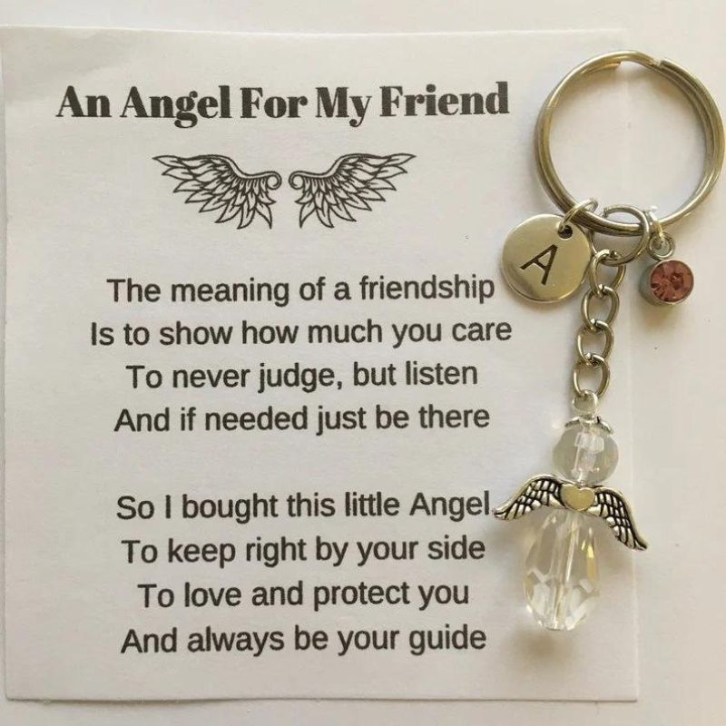 Guardian Angel Keychain - Best Friend Gift-Jolura