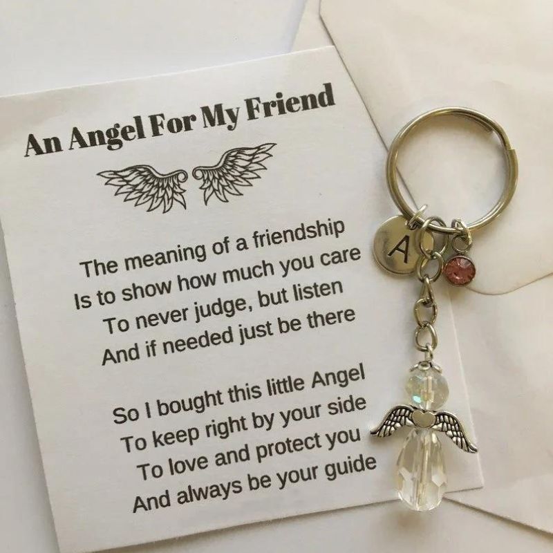 Guardian Angel Keychain - Best Friend Gift-Jolura