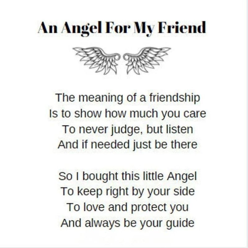 Guardian Angel Keychain - Best Friend Gift-Jolura