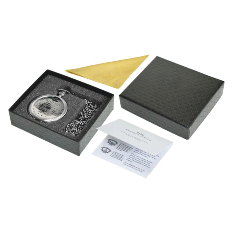 To My Son - Vintage Pendant Pocket Watch-Jolura