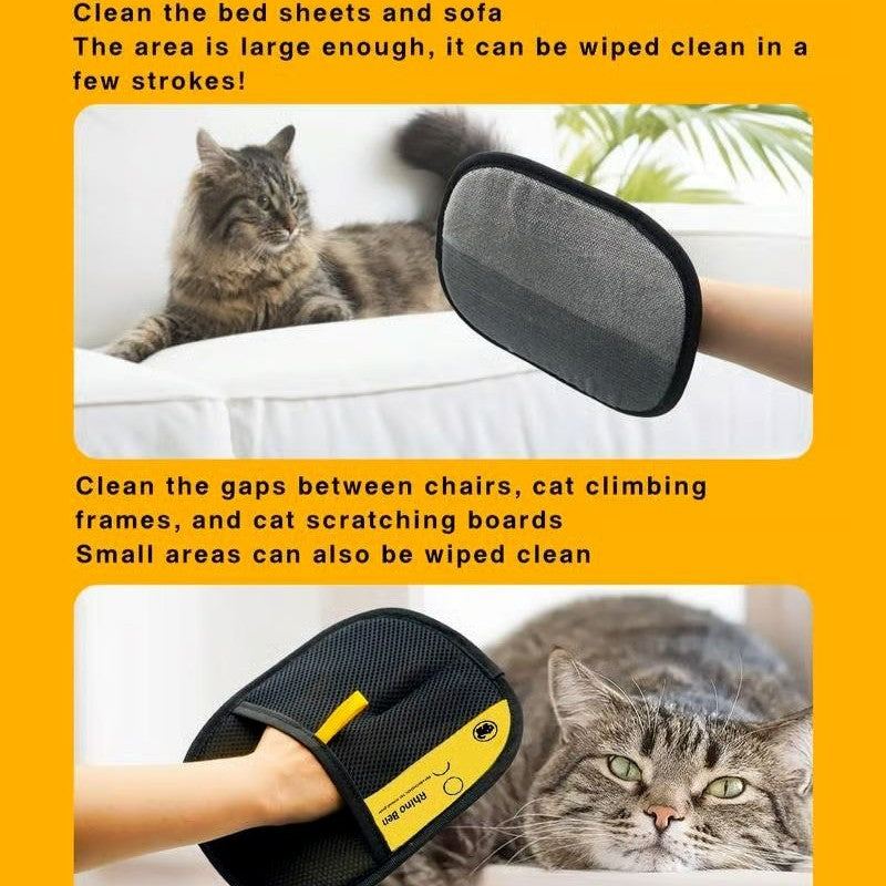 Pet Hair Remover Electrostatic Gloves