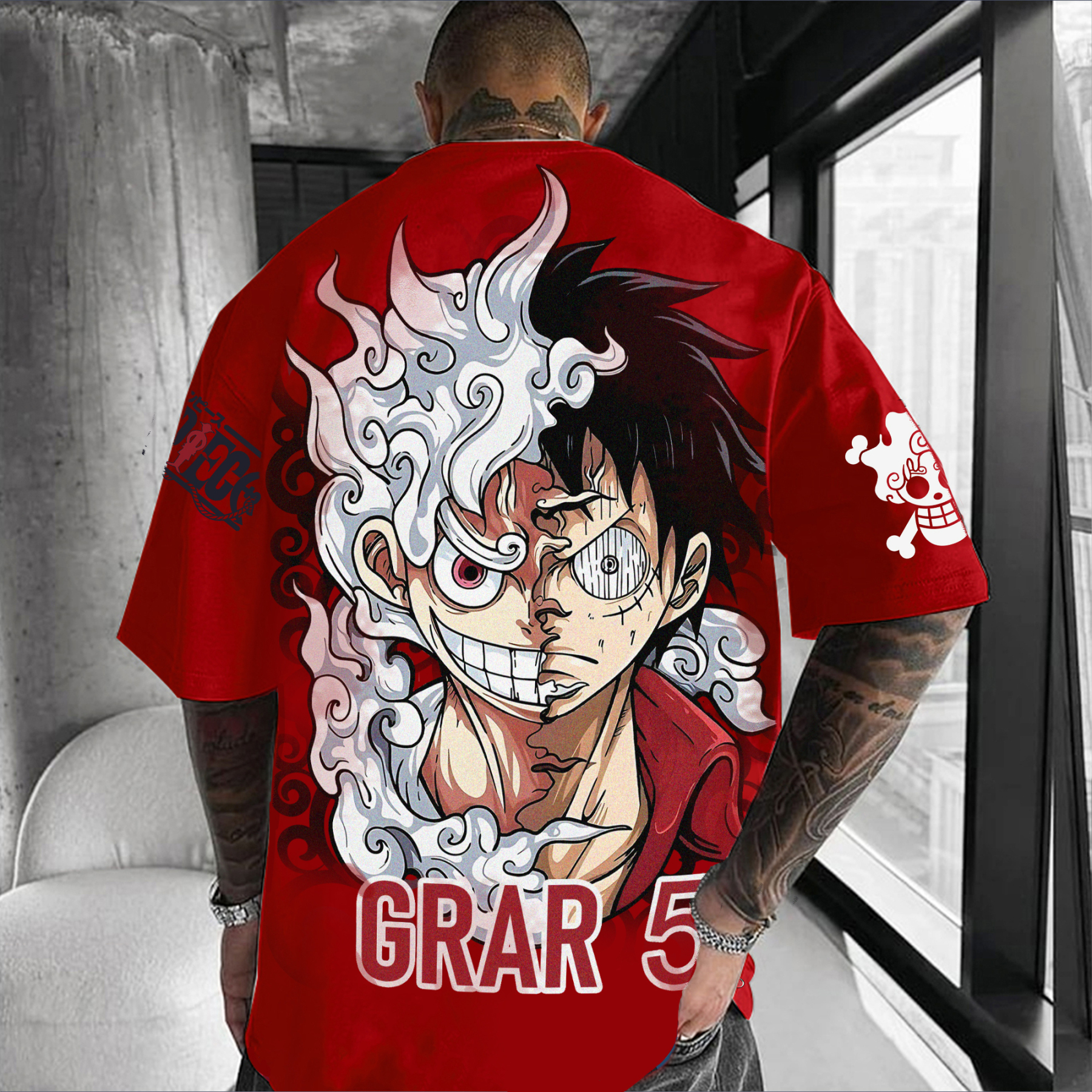 Unisex Anime Inspired Vintage T-Shirt