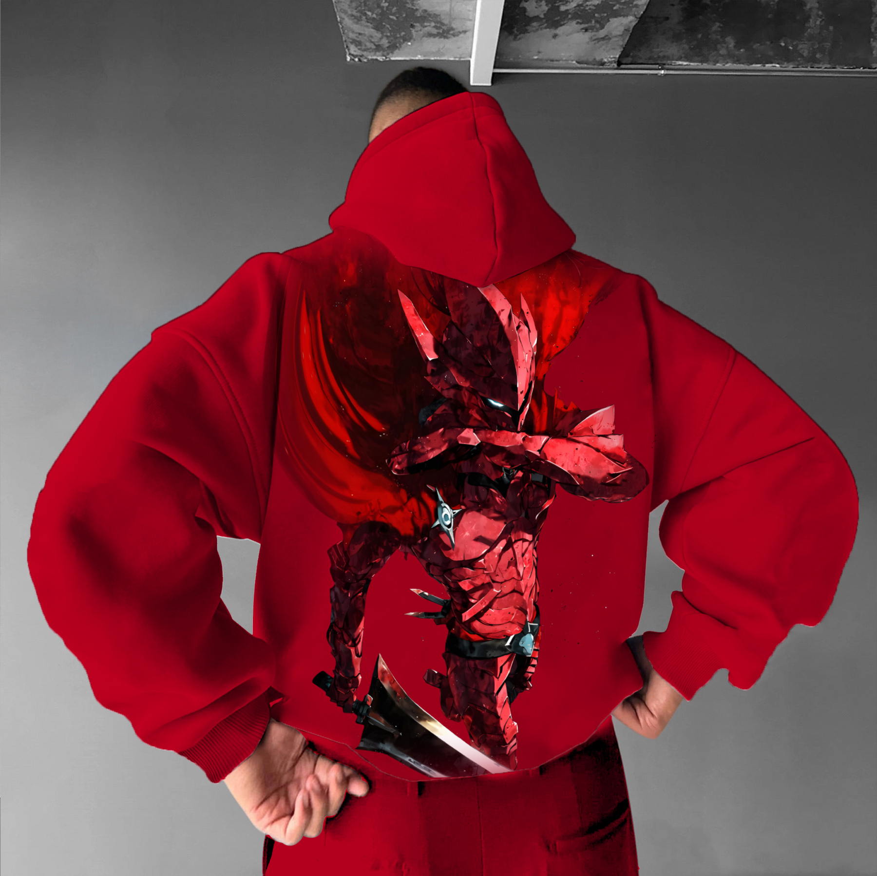 Unisex Anime Graphic Streetwear Vintage Hoodie