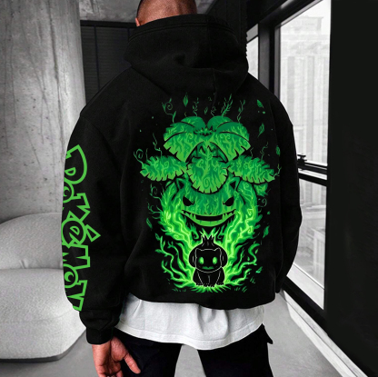 Unisex Anime Graphic Streetwear Vintage Hoodie