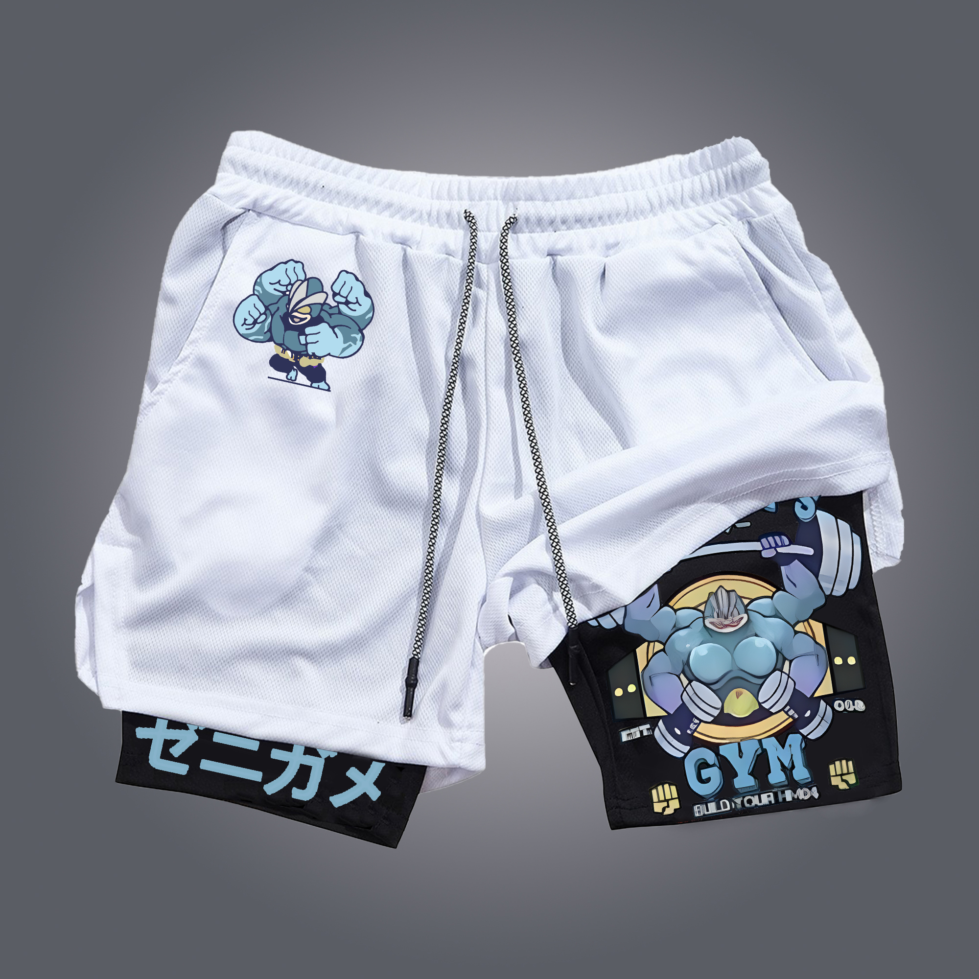 Unisex  “Pokémon” Casual Anime Streetwear Shorts