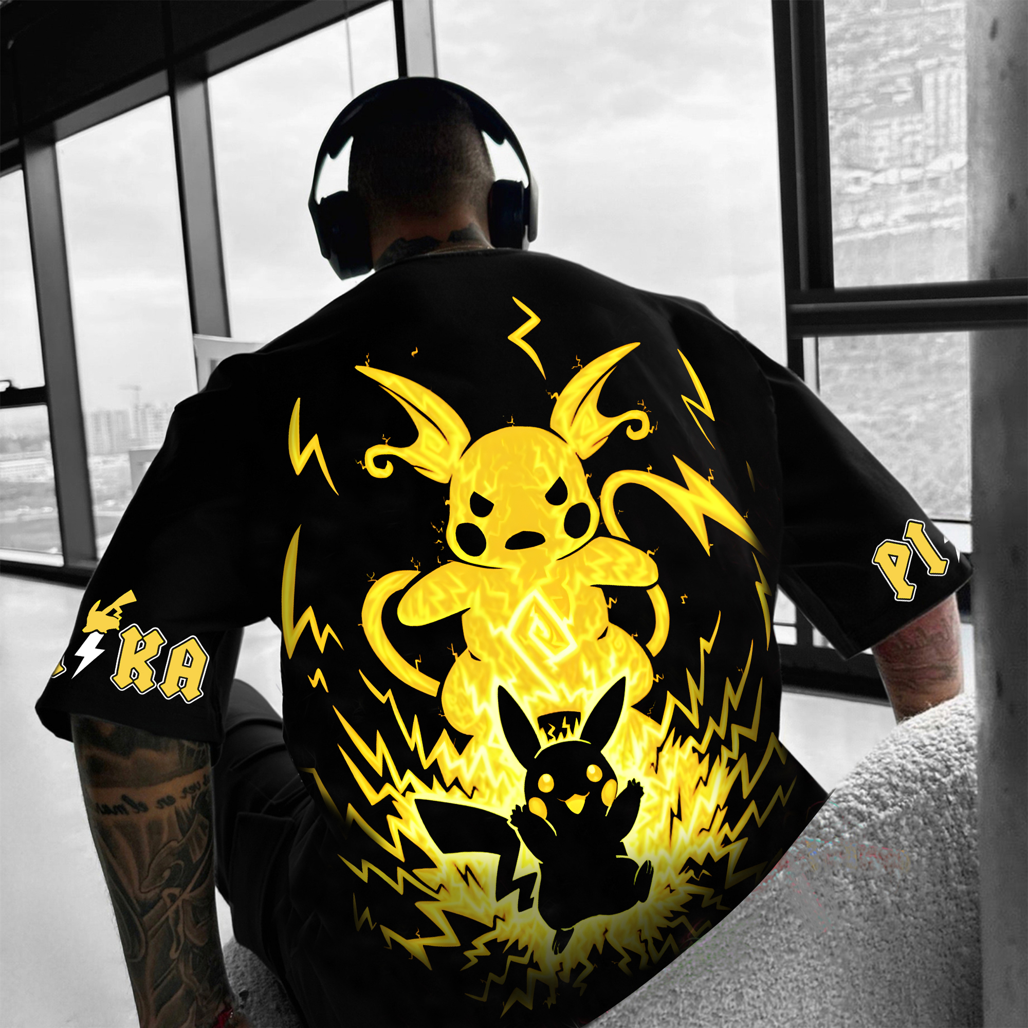 Unisex Anime Inspired Vintage T-Shirt