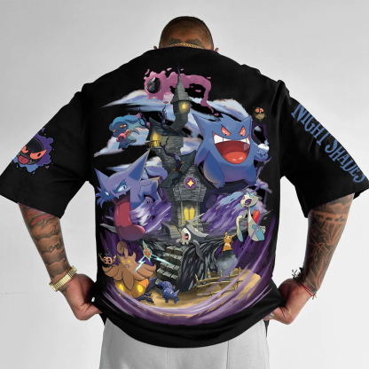 Unisex Anime Inspired Vintage T-Shirt
