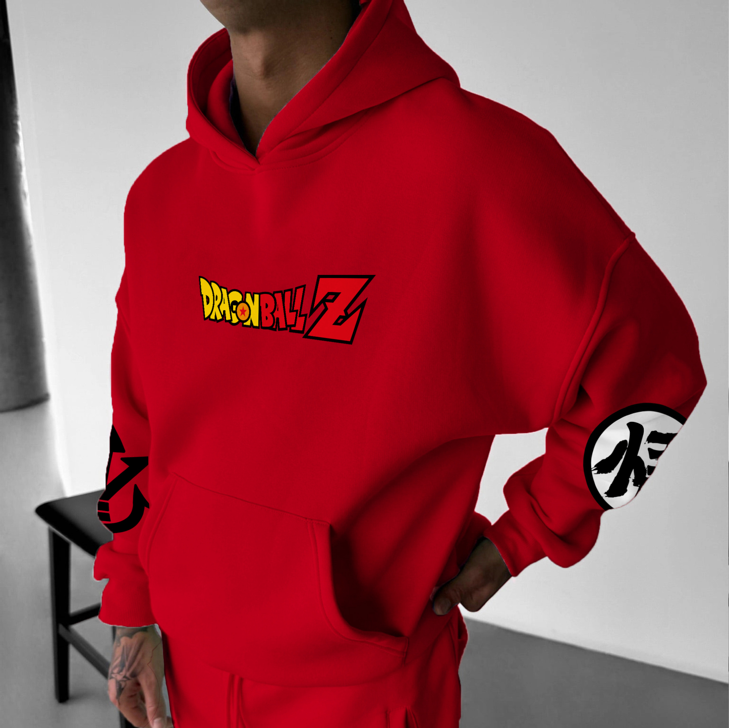 Unisex Anime Graphic Streetwear Vintage Hoodie