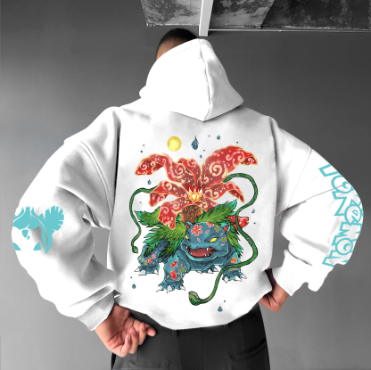 Unisex “Pokémon” Anime Graphic Streetwear Vintage Hoodie