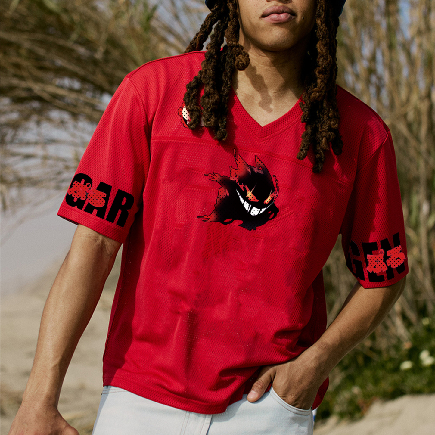 Unisex  “Pokémon” Anime Style Retro I Mesh T-Shirt