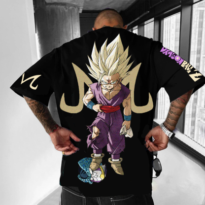 Unisex Anime Inspired Vintage T-Shirt丨Dragon Ball