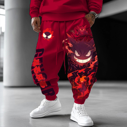 Unisex Casual Anime Streetwear Pants
