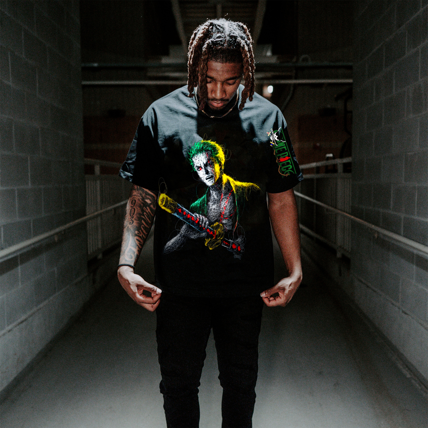 Unisex Fit Vintage T-Shirt丨One Piece