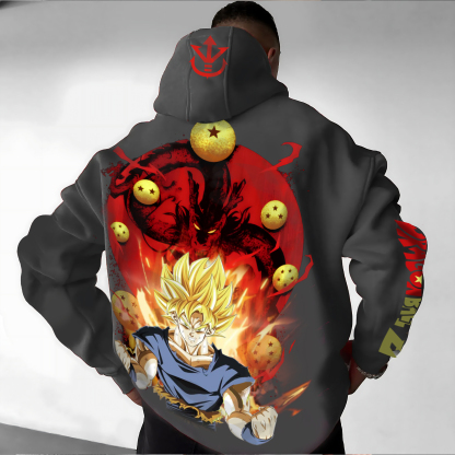 Unisex Vintage Hoodie丨 Dragon Ball