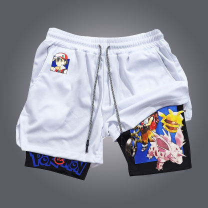 Unisex Casual Anime Streetwear Shorts