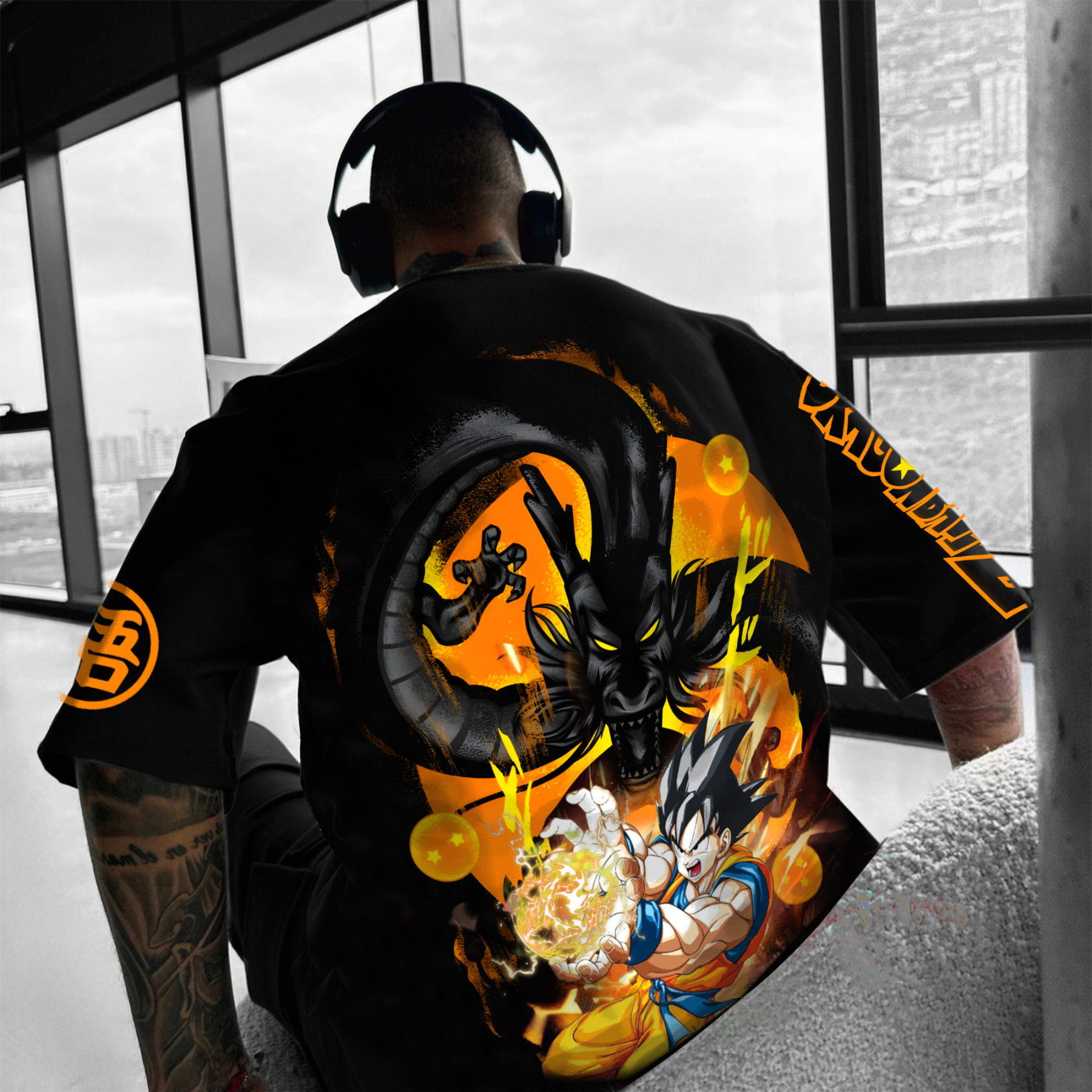 Unisex Anime Inspired Vintage T-Shirt丨Dragon Ball