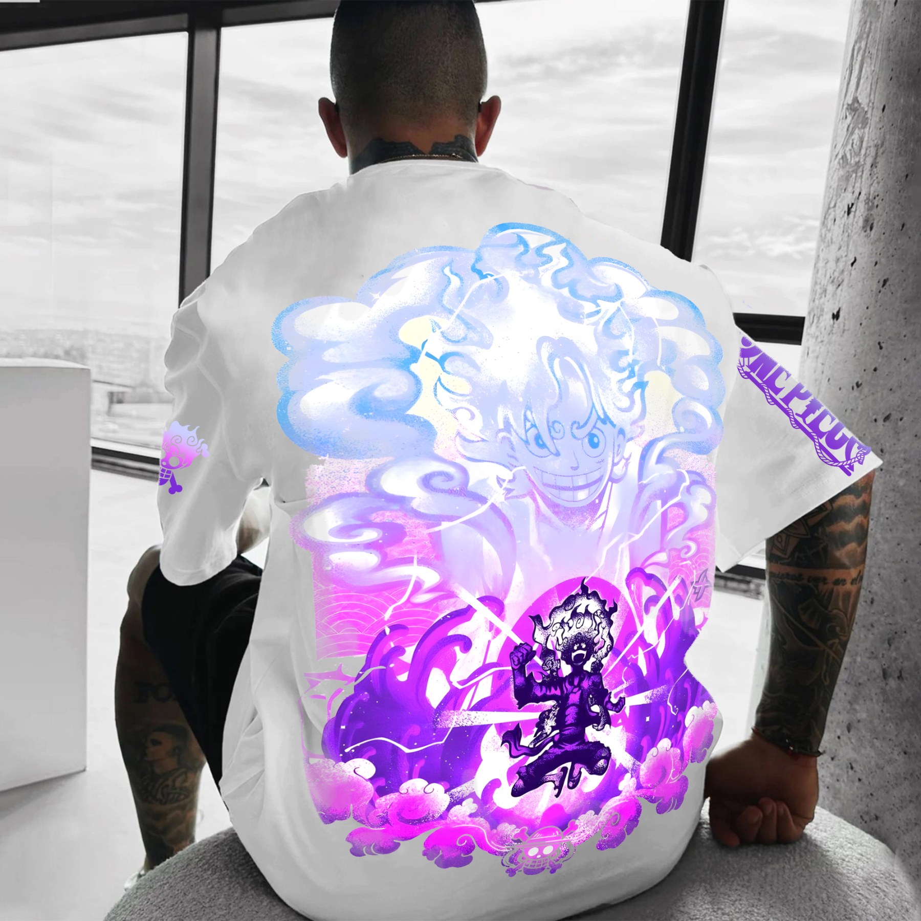 Unisex Anime Inspired Vintage T-Shirt