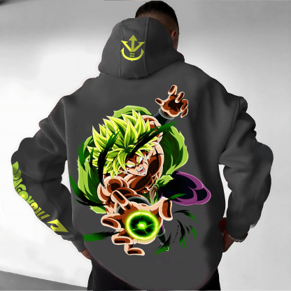 Unisex Anime Graphic Streetwear Vintage Hoodie