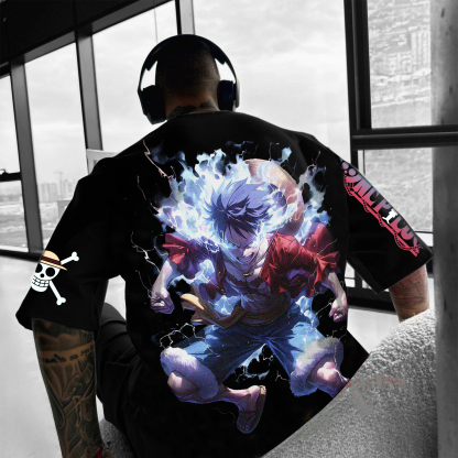 Unisex Anime Inspired Vintage T-Shirt丨One Piece