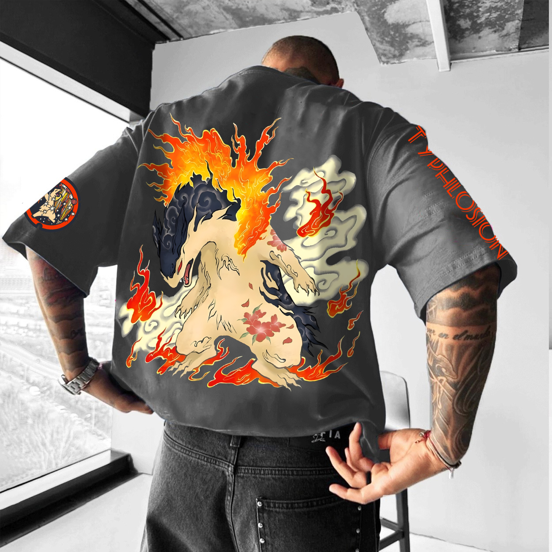 Unisex "Pokémon" Anime Inspired Vintage T-Shirt