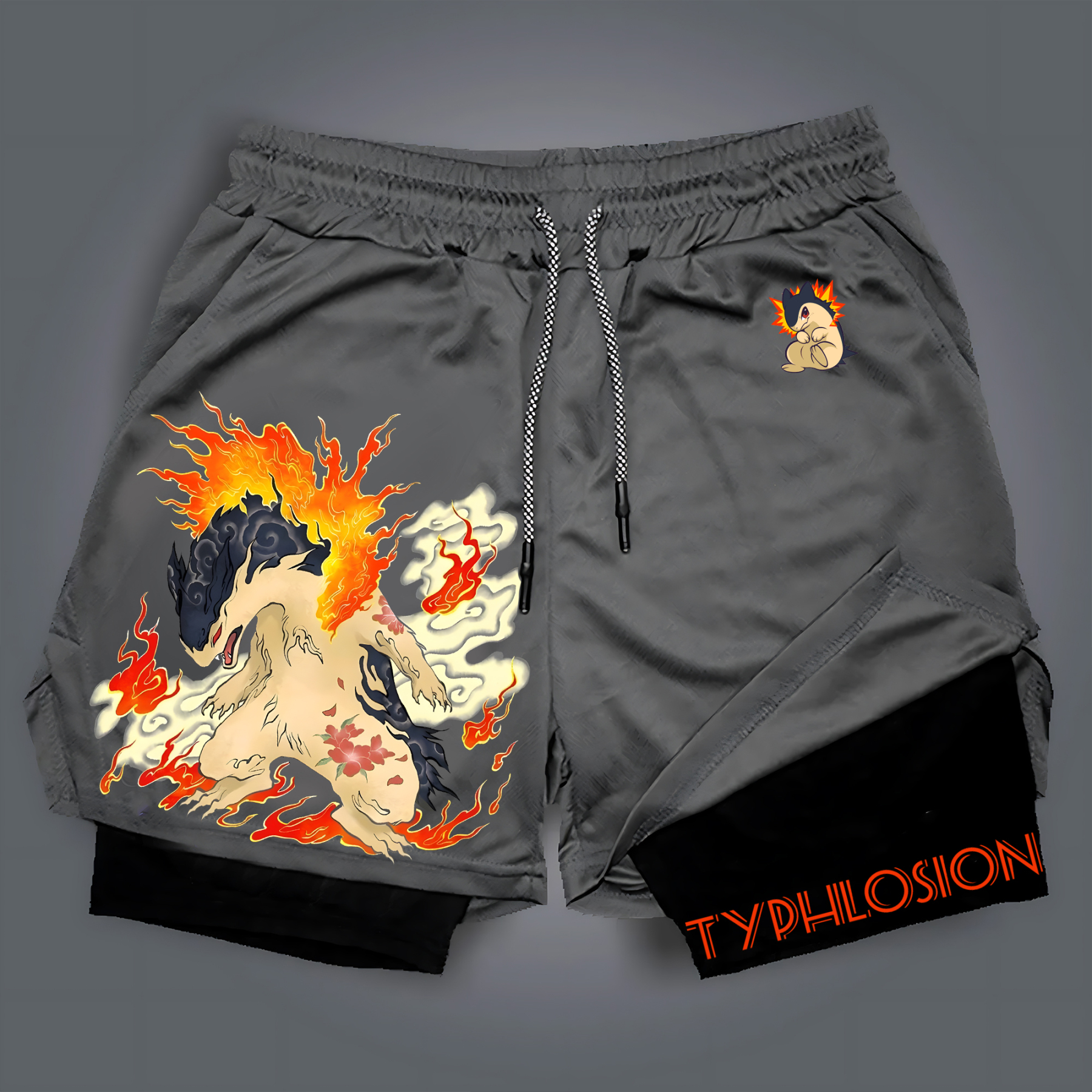 Unisex “Pokémon” Casual Anime Streetwear Shorts
