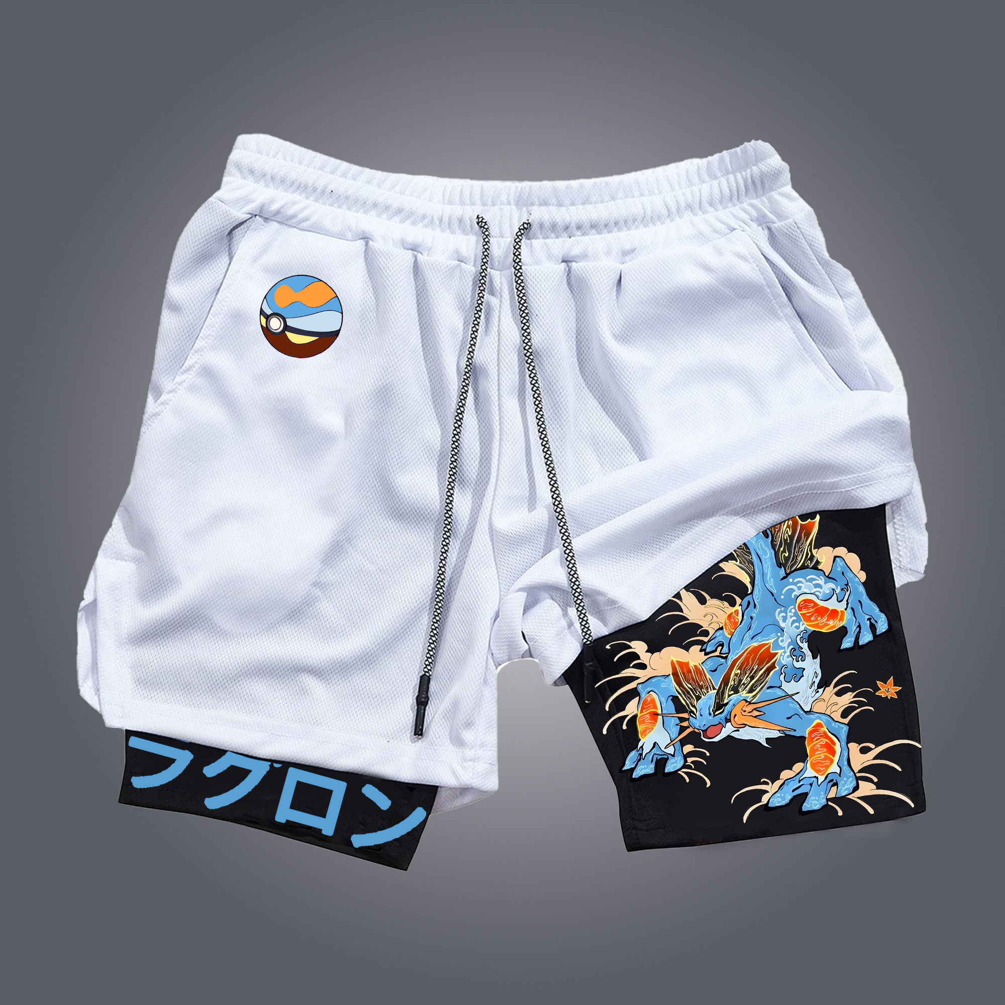 Unisex  “Pokémon” Casual Anime Streetwear Shorts