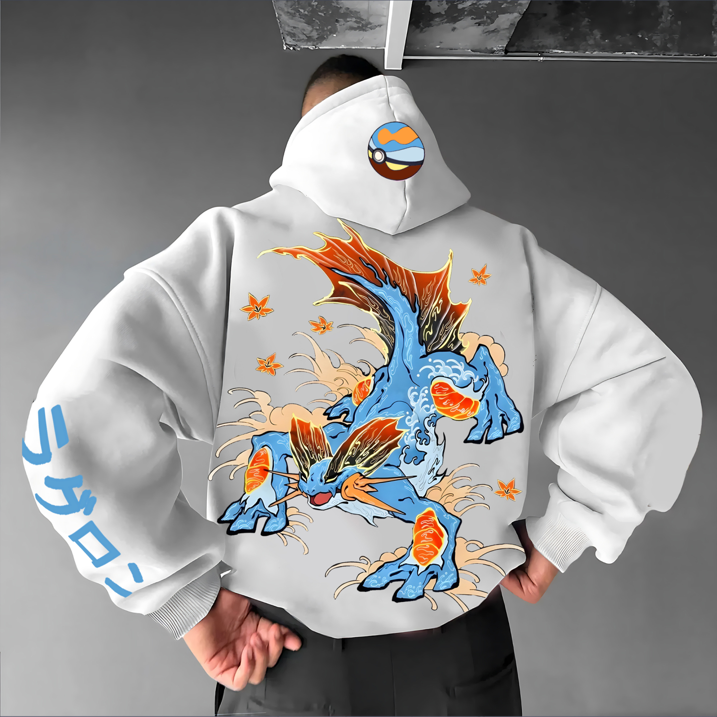Unisex “Pokémon” Anime Graphic Streetwear Vintage Hoodie