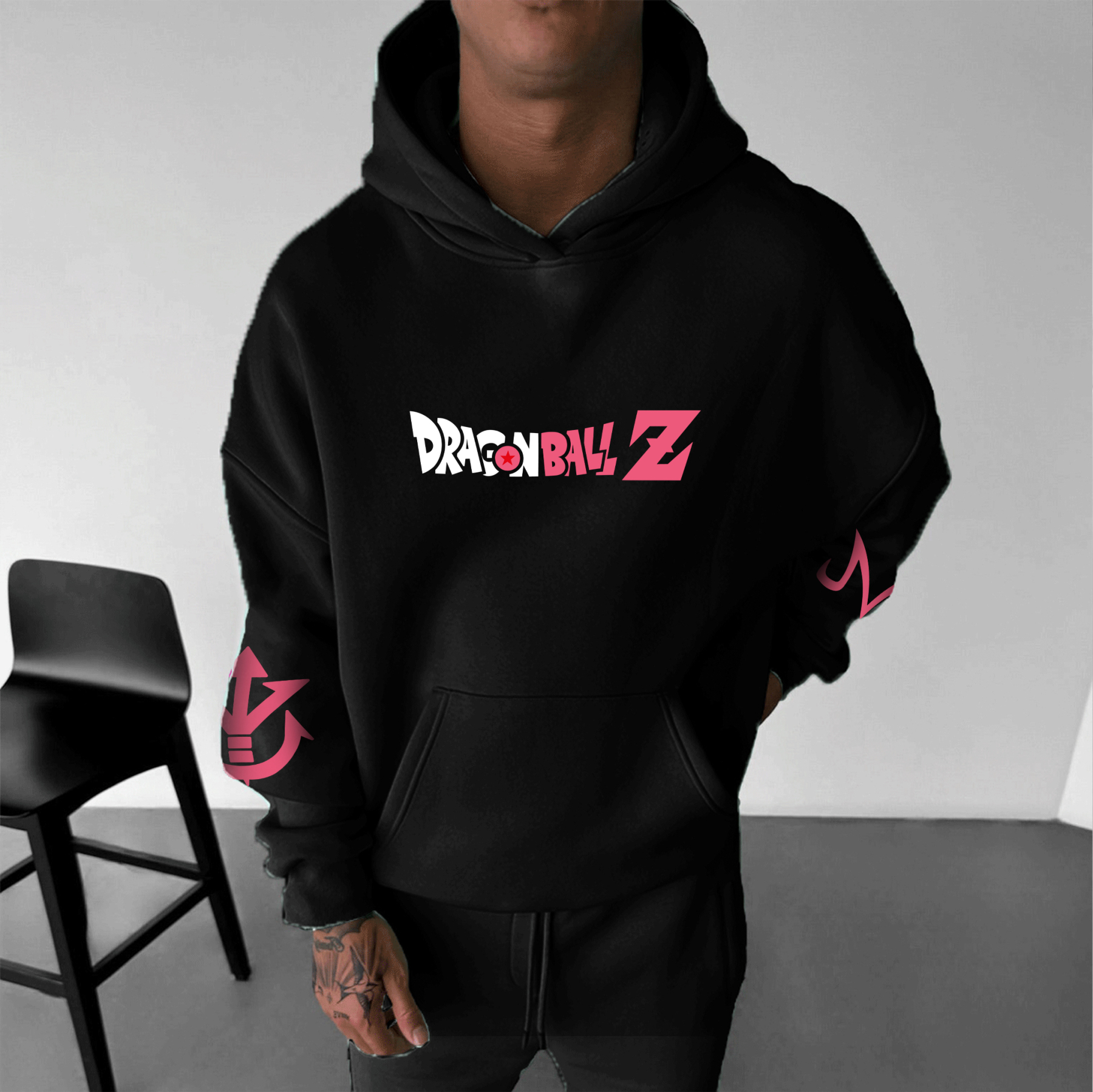 Unisex Anime Graphic Streetwear Vintage Hoodie