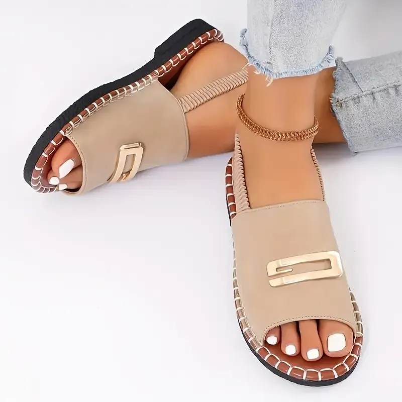 🔥50% de desconto por tempo limitado - Sandálias Ortopédicas de Verão - Design Ergonómico✅ Torne a sua caminhada mais confortável