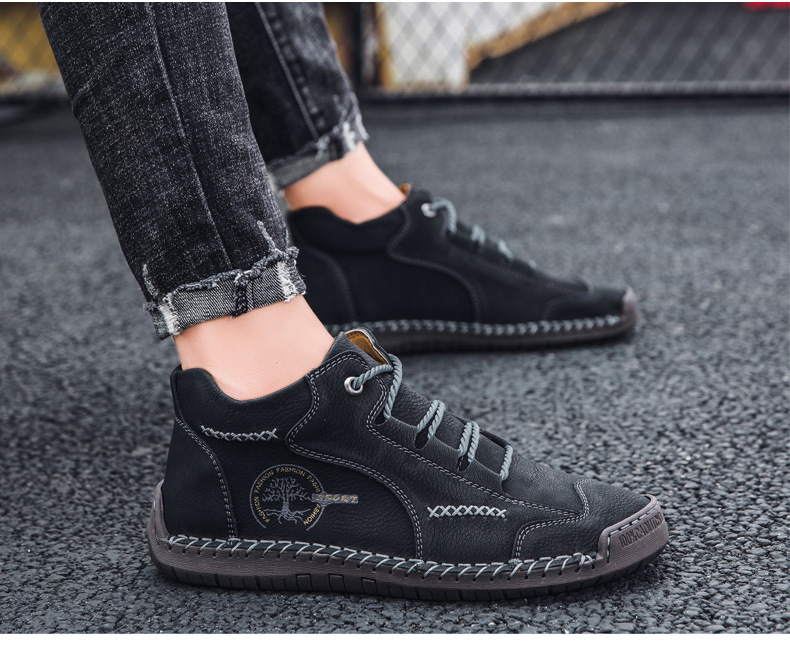 (🔥50% popusta danas - ne propustite) Meke i udobne talijanske ručno rađene kožne cipele (oslonac za luk - olakšava hodanje)