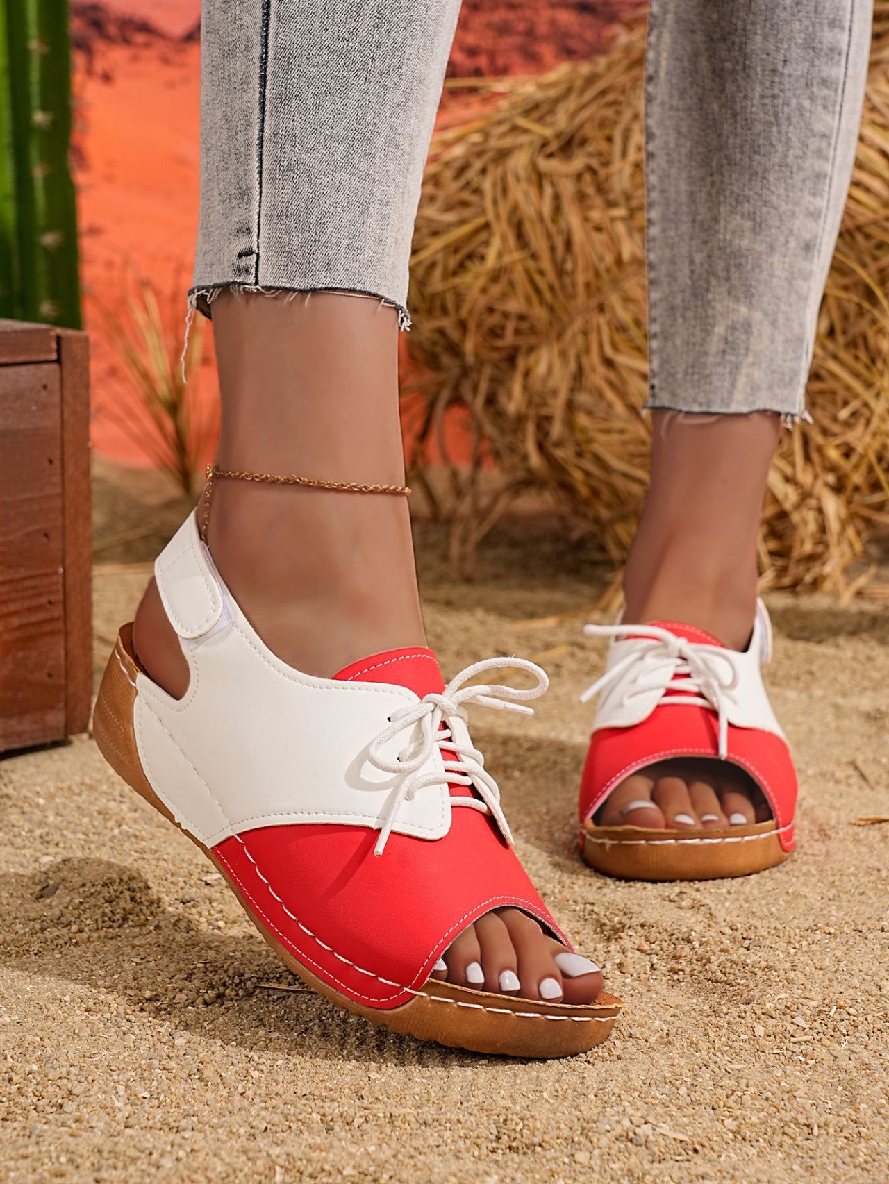 🔥50% popusta na ograničeno vrijeme - Ortopedske ljetne sandale - Ergonomski dizajn✅ Učinite svoje hodanje udobnijim