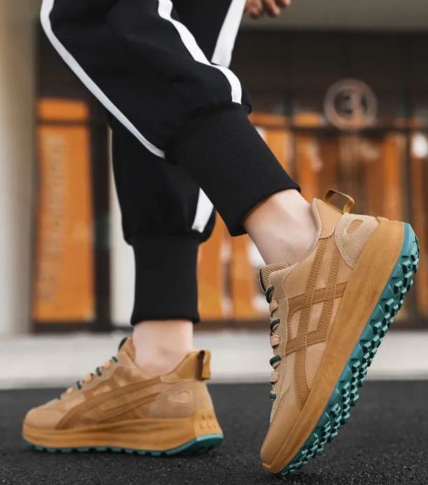 (🔥Dnes sleva 50 % – nenechte si to ujít) ⏰- Měkké a pohodlné boty italské značky z kůže (podpora klenby usnadňuje chůzi)