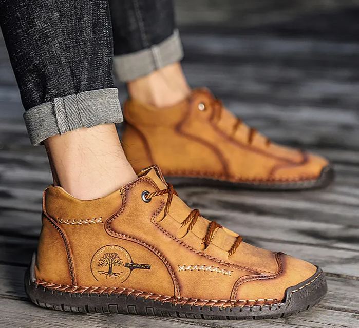 (🔥50% popusta danas - ne propustite) Meke i udobne talijanske ručno rađene kožne cipele (oslonac za luk - olakšava hodanje)