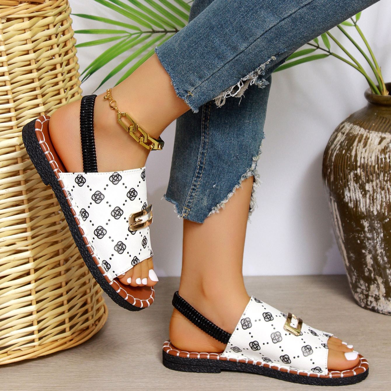 🔥50% de desconto por tempo limitado - Sandálias Ortopédicas de Verão - Design Ergonómico✅ Torne a sua caminhada mais confortável