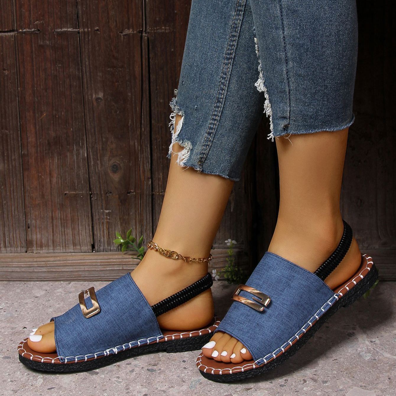 🔥50% de desconto por tempo limitado - Sandálias Ortopédicas de Verão - Design Ergonómico✅ Torne a sua caminhada mais confortável