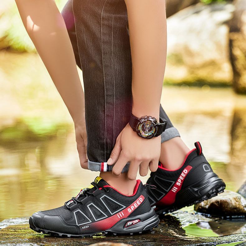 (🔥Dnes sleva 50 % – nenechte si to ujít!) ⏰- Pohodlné turistické boty americké značky – Ergonomický design – (umožňuje vám chodit celý den bez pocitu únavy)