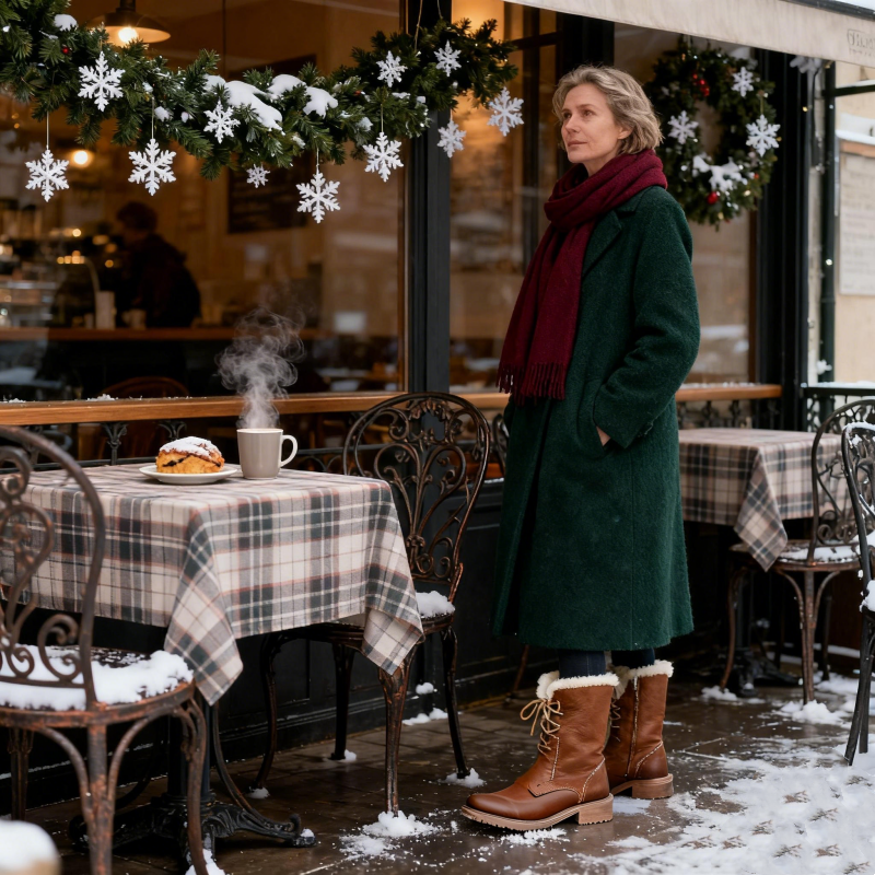 🐂【Vrhunska koža】【⏰50% popusta danas - ne propustite!】✅Široki prst + ručno šivanje + vunena podstava🔴CE odobreno / Medicinski uređaj