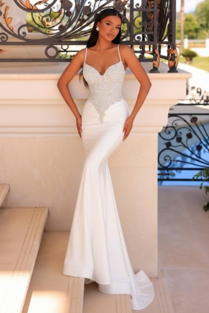 Elegante Abendkleider Grün | Abiballkleider mit Glitzer